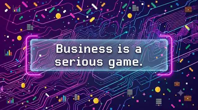 Business is a serious game