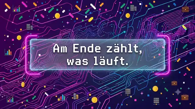 Am Ende zählt, was läuft
